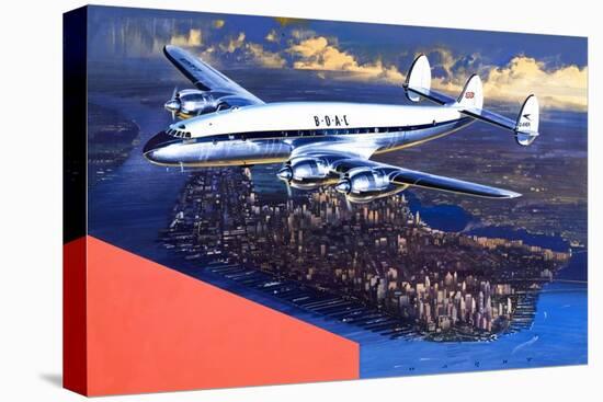 Boac Plane, from 'speed and Power'-Wilf Hardy-Premier Image Canvas