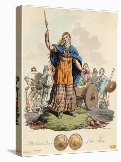 Boadicea (Variously Spelt Eg Boudicca) Queen of the Iceni Wife of Prasutagus-Charles Hamilton Smith-Stretched Canvas