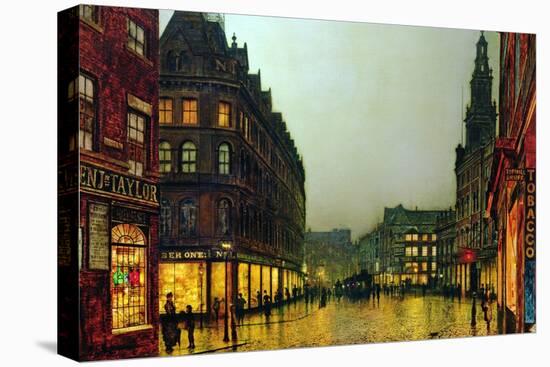 Boar Lane, Leeds, 1881-John Atkinson Grimshaw-Premier Image Canvas