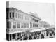 Board Walk Towards Steel Pier, Atlantic City, N.J.-null-Stretched Canvas