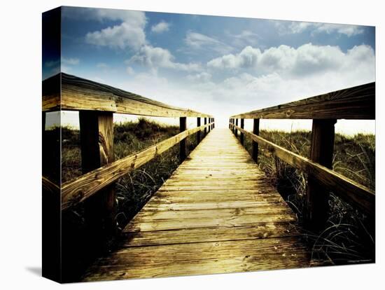 Boardwalk Leading to the Sky-Jan Lakey-Premier Image Canvas