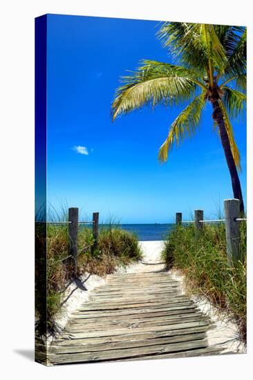 Boardwalk on the Beach - Florida-Philippe Hugonnard-Premier Image Canvas