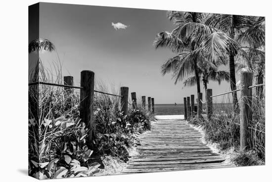 Boardwalk on the Beach - Key West - Florida-Philippe Hugonnard-Premier Image Canvas