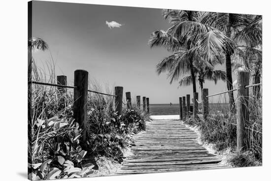 Boardwalk on the Beach - Key West - Florida-Philippe Hugonnard-Premier Image Canvas