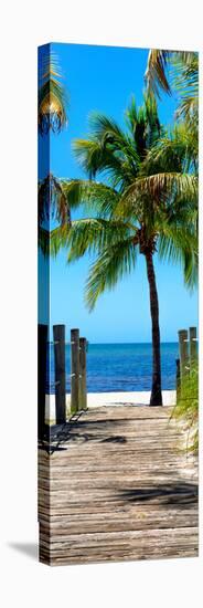 Boardwalk on the Beach - Key West - Florida-Philippe Hugonnard-Premier Image Canvas