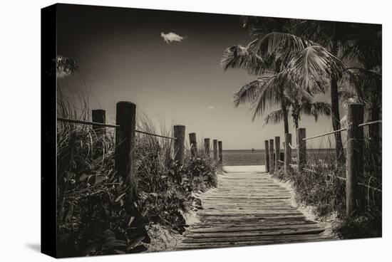 Boardwalk on the Beach - Key West - Florida-Philippe Hugonnard-Premier Image Canvas