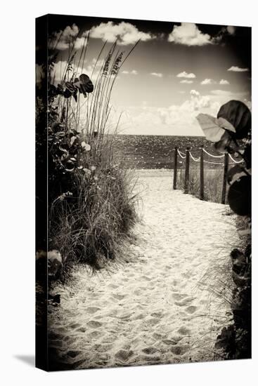 Boardwalk on the Beach - Miami - Florida-Philippe Hugonnard-Premier Image Canvas