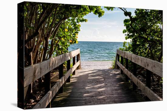Boardwalk on the Beach-Philippe Hugonnard-Premier Image Canvas