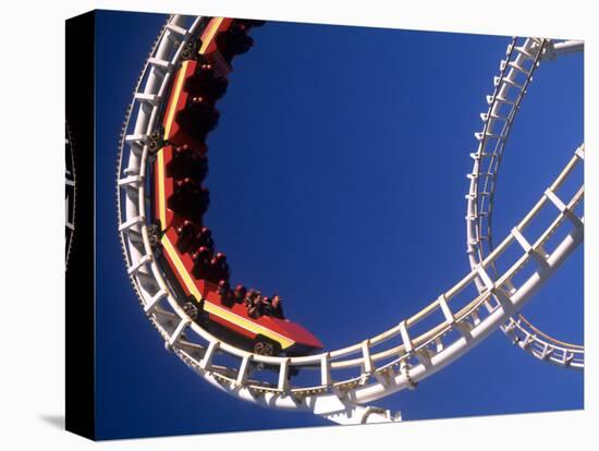 Boardwalk Roller Coaster, Ocean City, Maryland, USA-Bill Bachmann-Premier Image Canvas