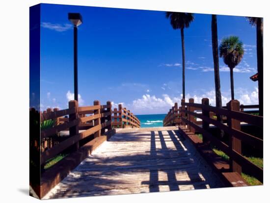 Boardwalk, South Beach, Miami, Florida, USA-Terry Eggers-Premier Image Canvas