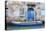 Boat And Blue Door. Venice. Venezia Province. Veneto. Italy-Oscar Dominguez-Premier Image Canvas