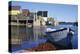 Boat and Fishermen's Wharf in Nova Scotia-Paul Souders-Premier Image Canvas