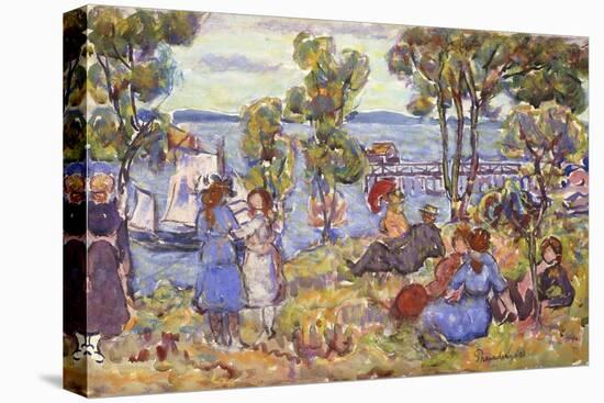 Boat Landing, Nahant Massachusetts-Maurice Brazil Prendergast-Premier Image Canvas