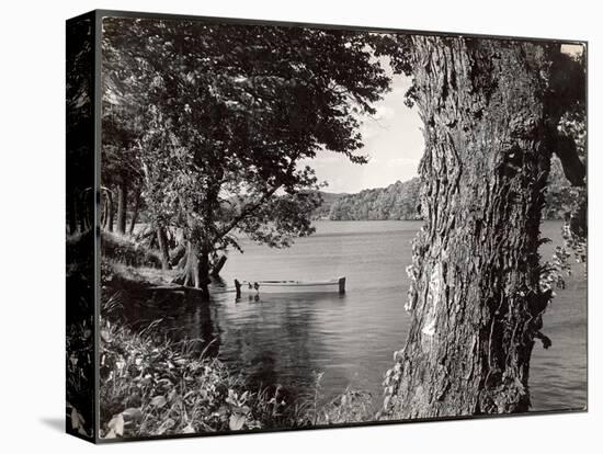 Boat Landing on the Banks of the Hudson River-Margaret Bourke-White-Premier Image Canvas