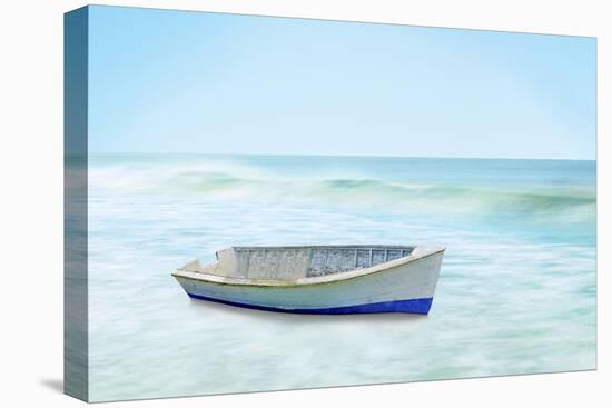 Boat on a Beach I-James McLoughlin-Stretched Canvas