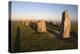 Boat Shaped Standing Stones of Ales Stenar, Kaseberga, Skane, South Sweden, Sweden, Scandinavia-Stuart Black-Premier Image Canvas