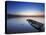 Boat Wreck in the Afterglow at Chiemsee, Bavaria, Germany, Europe-Dieter Meyrl-Premier Image Canvas