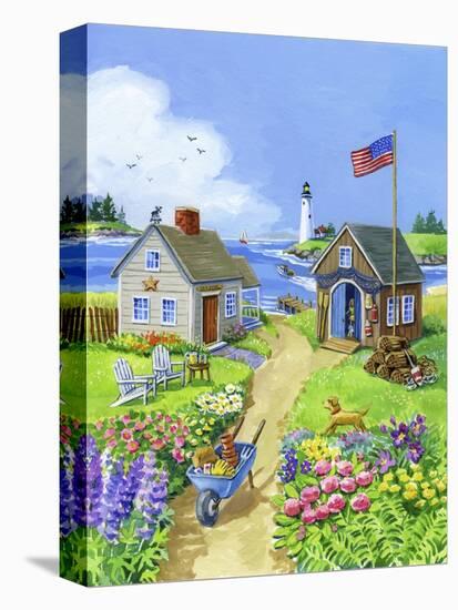 Boathouse Cove-Geraldine Aikman-Premier Image Canvas