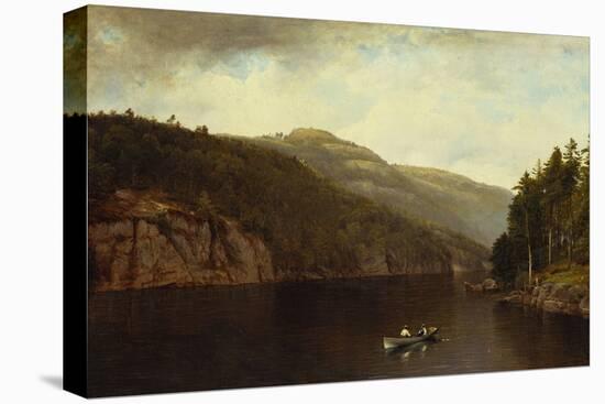 Boating on Lake George, 1870-David Johnson-Premier Image Canvas