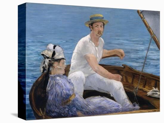 Boating-Édouard Manet-Stretched Canvas