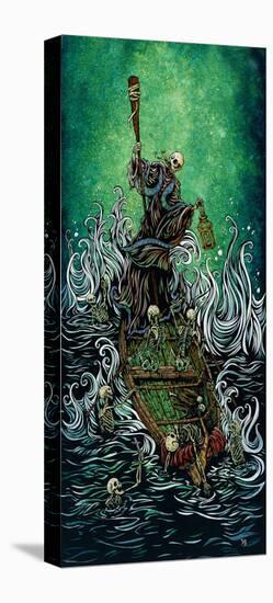 Boatman On The River Styx-David Lozeau-Stretched Canvas