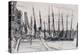 Boats Alongside Billingsgate, London, 1859-James Abbott McNeill Whistler-Premier Image Canvas