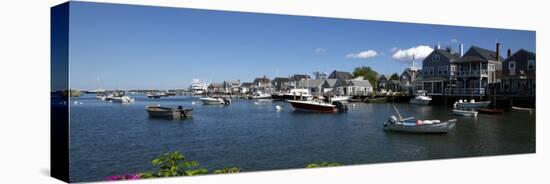 Boats at a Harbor, Nantucket, Massachusetts, USA-null-Premier Image Canvas