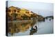 Boats at the Thu Bon River, Hoi An, Vietnam, Indochina, Southeast Asia, Asia-Yadid Levy-Premier Image Canvas