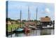 Boats in a Fishing Port at Zuiderzee Open Air Museum-Peter Richardson-Premier Image Canvas