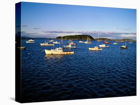 Boats in a Harbor-null-Premier Image Canvas