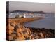 Boats in Harbour, Presquile Grande, Cote De Granit Rose, Cotes d'Armor, Brittany, France-David Hughes-Premier Image Canvas