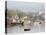Boats in Morning Fog. Corea, Maine, Usa-Jerry & Marcy Monkman-Premier Image Canvas