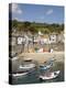 Boats in Mousehole Harbour, Near Penzance, Cornwall, England-David Wall-Premier Image Canvas