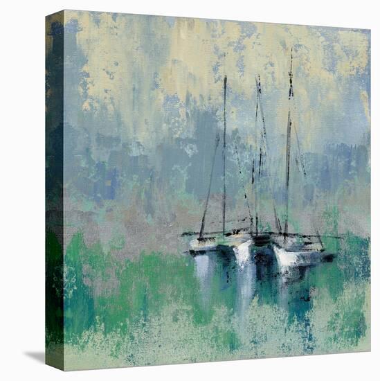 Boats in the Harbor II-Silvia Vassileva-Stretched Canvas