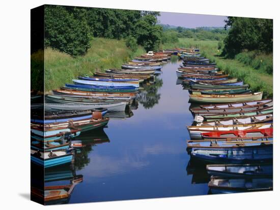 Boats, Killarney, County Kerry, Munster, Republic of Ireland (Eire), Europe-Firecrest Pictures-Premier Image Canvas