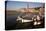 Boats Moored in Harbour, Blakeney Hotel, Blakeney, Norfolk, England, United Kingdom-Charcrit Boonsom-Premier Image Canvas