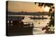 Boats on Can Tho River at Dawn, Can Tho, Mekong Delta, Vietnam, Indochina, Southeast Asia, Asia-Ian Trower-Premier Image Canvas