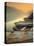 Boats on Lake, Wales-Peter Adams-Premier Image Canvas