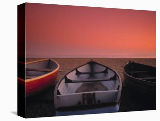 Boats on the beach, Brighton, East Sussex, England-Jon Arnold-Premier Image Canvas