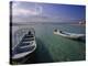 Boats, Playa Norte, Isla Mujeres, Mexico-Walter Bibikow-Premier Image Canvas