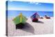 Boats Stored on a Caribbean Beach, Puerto Rico-George Oze-Premier Image Canvas