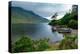 Boats wait for passengers at Doo Lough, part of a national park in County Mayo, Ireland.-Betty Sederquist-Premier Image Canvas