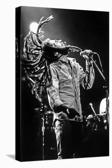 Bob Marley En Concert De Reggae Au Roxy, Los Angeles Le 26 Mai 1976-null-Stretched Canvas
