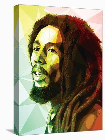 Bob Marley-Enrico Varrasso-Stretched Canvas