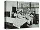 Bobbin Lace and Embroidery Class, Northern Polytechnic, London, 1907-null-Premier Image Canvas