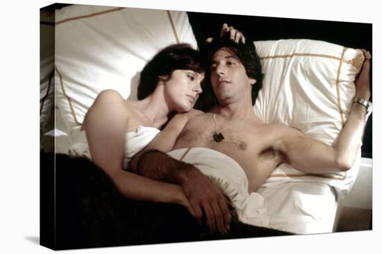 Bobby Deerfield by Sydney Pollack with Anny Duperey, Al Pacino, 1977 (photo)-null-Stretched Canvas