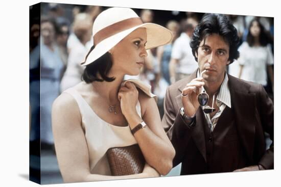 Bobby Deerfield by Sydney Pollack with Marthe Keller, Al Pacino, 1977 (photo)-null-Stretched Canvas