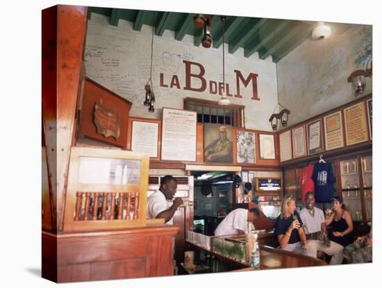 Bodegita Del Medio, One of Havana's Oldest Bars, Havana, Cuba-McCoy Aaron-Premier Image Canvas