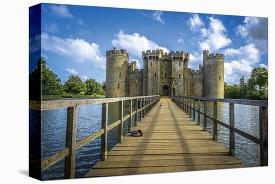 Bodiam Castle East Sussex Uk-null-Stretched Canvas