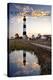 Bodie Island Lighthouse - Outer Banks, North Carolina-Lantern Press-Stretched Canvas